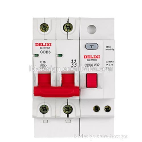 Waterproof Auto Circuit Breaker Safety Cutout Switch 50HZ Current Protection System